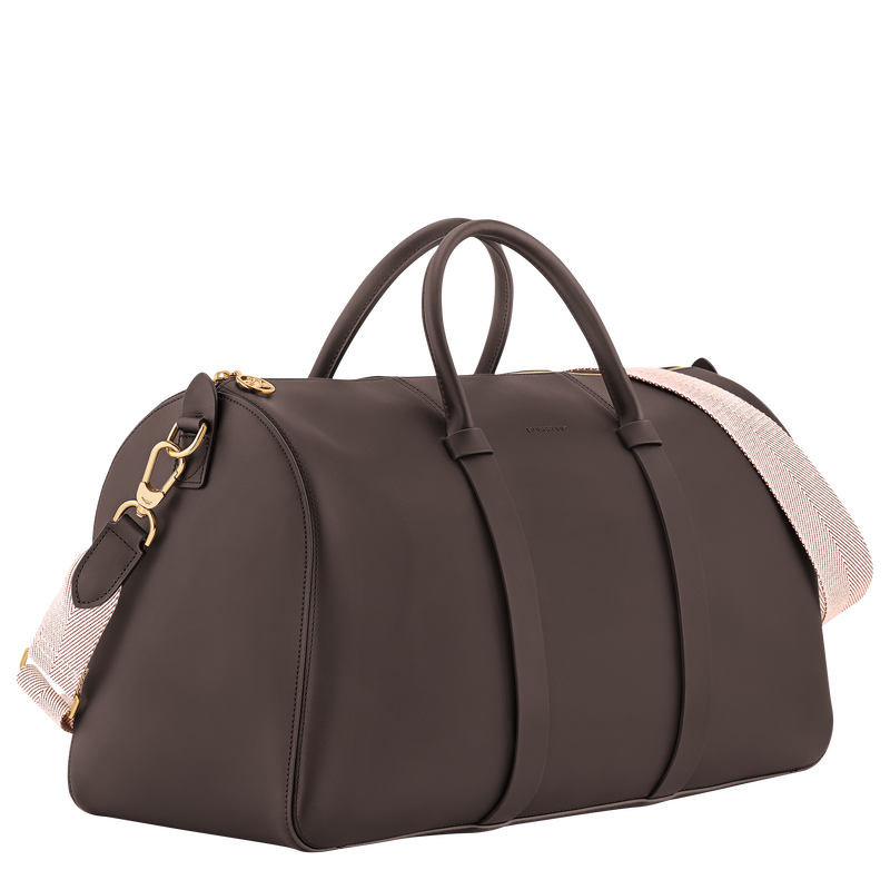 Daylong Chevron S Travel bag , Mocha - Leather  - View 3 of  6