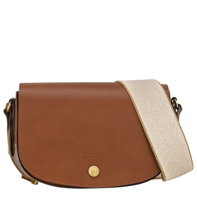 Épure S Crossbody bag , Cognac - Leather