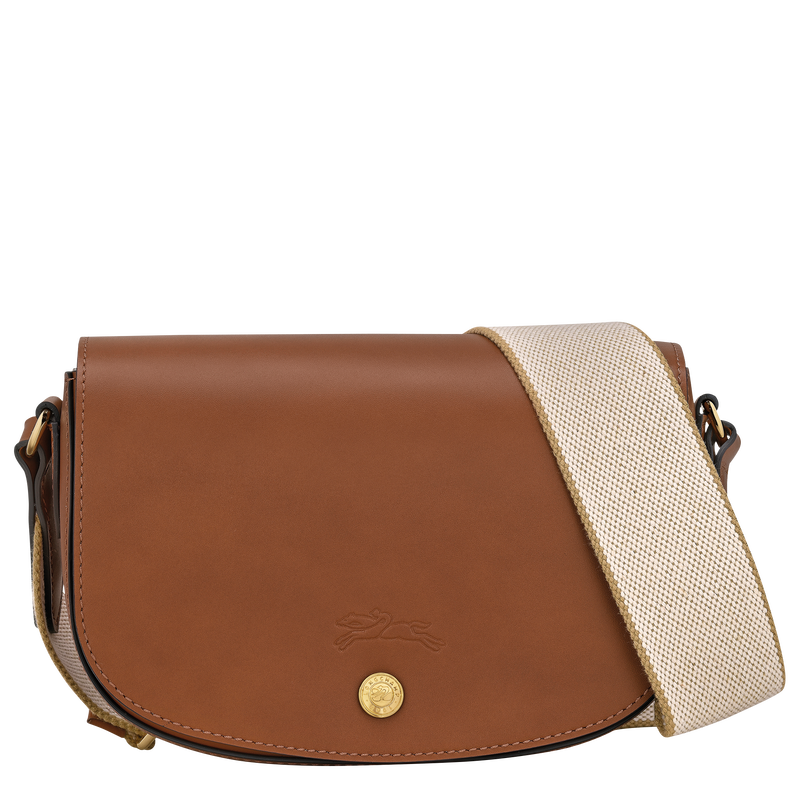 Épure S Crossbody bag , Cognac - Leather  - View 1 of  6