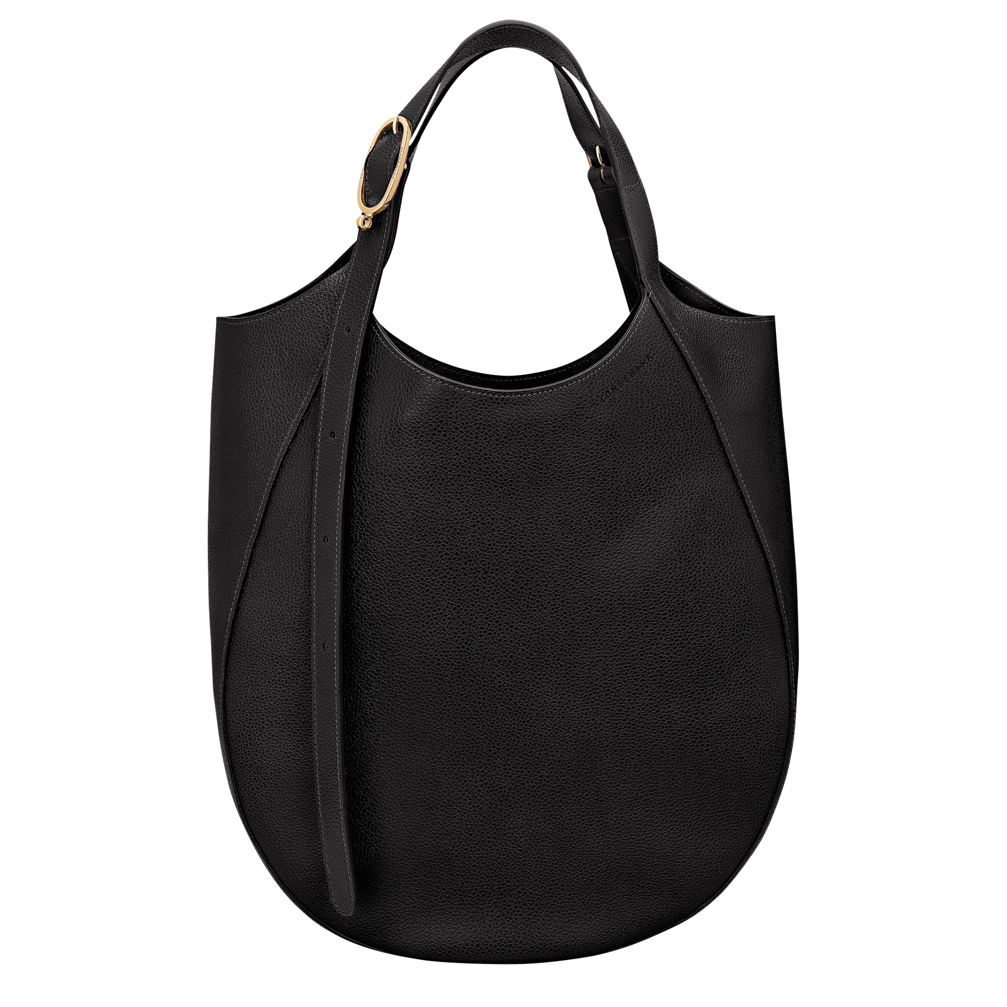 Le Foulonn&eacute; Tote bag XL, Black