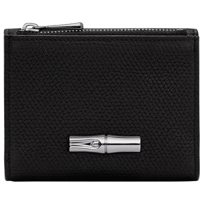 Le Roseau Compact wallet, Black