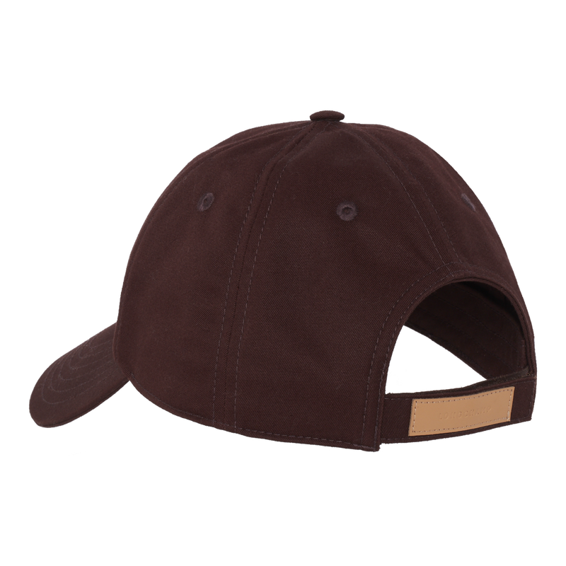 Cap , Burgundy - Cotton  - View 2 of  3