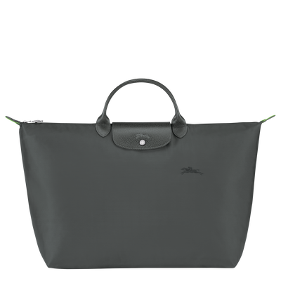 Le Pliage Green Travel bag L, Graphite