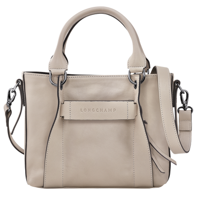 Longchamp 3D S Handbag , Clay - Leather