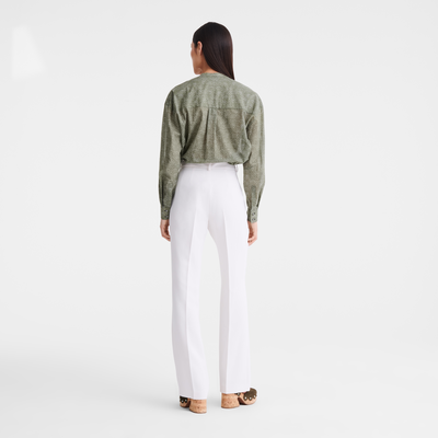 null Trousers, Ecru