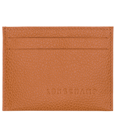 Le Foulonn&eacute; Card holder , Amber - Leather
