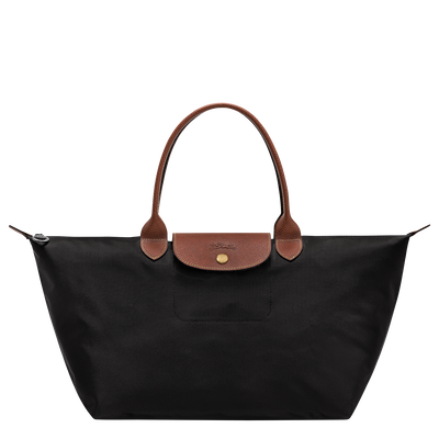 Le Pliage Original L Handbag , Black - Canvas