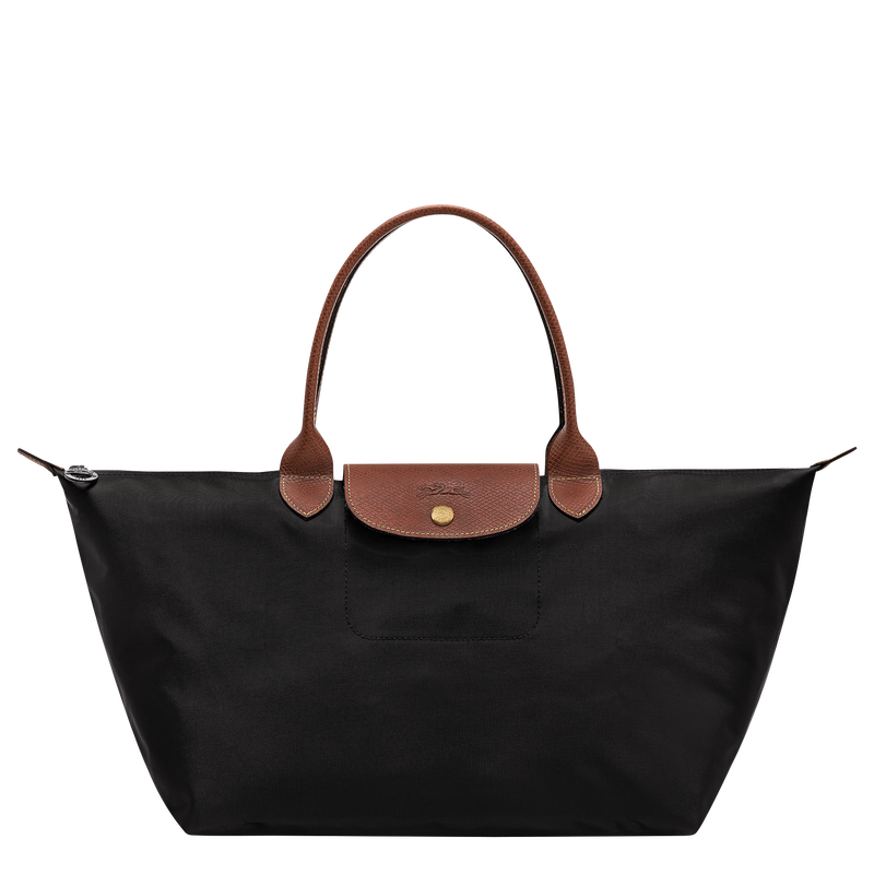 Le Pliage Original L Handbag , Black - Canvas  - View 1 of  8