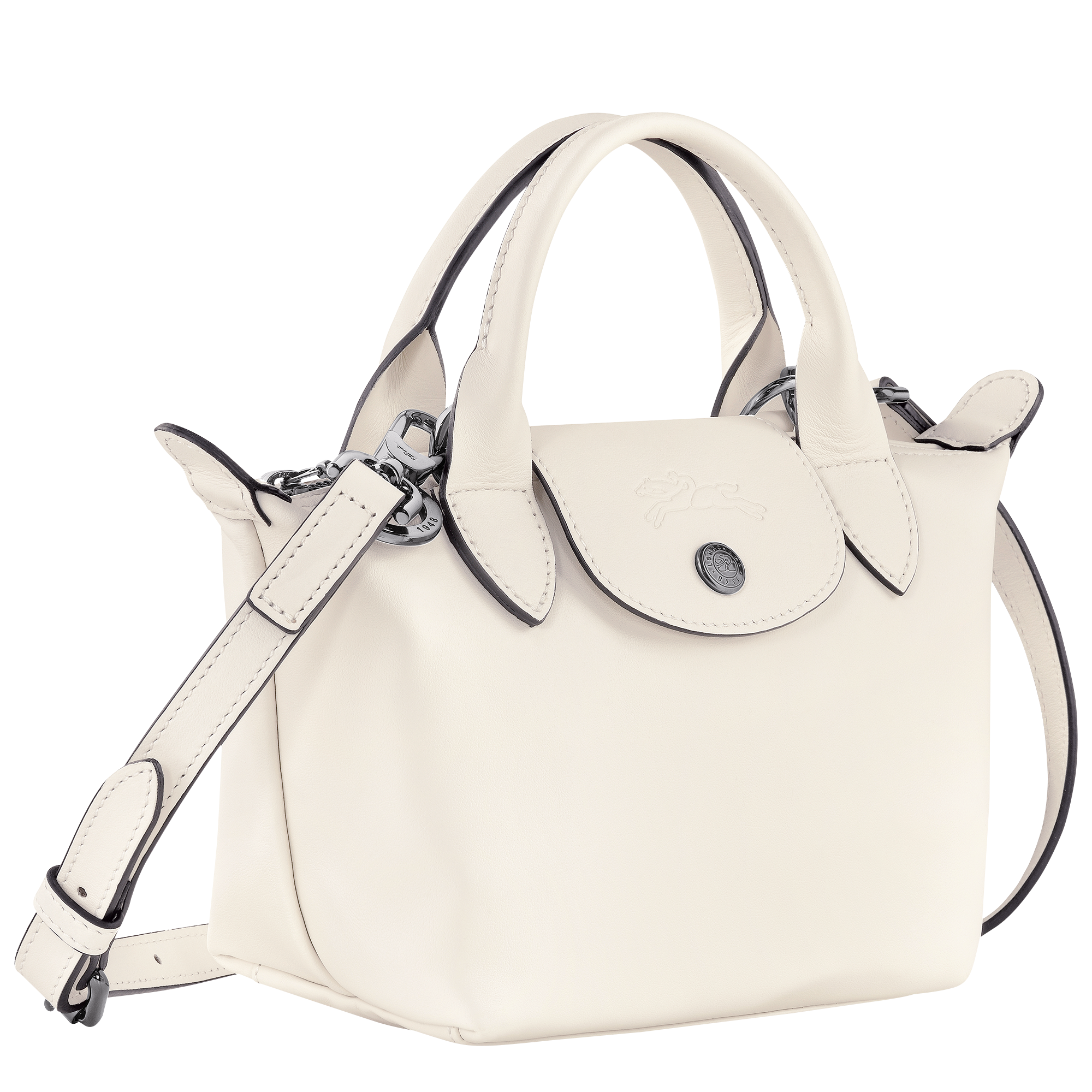 Le Pliage Xtra Handbag XS, Ecru