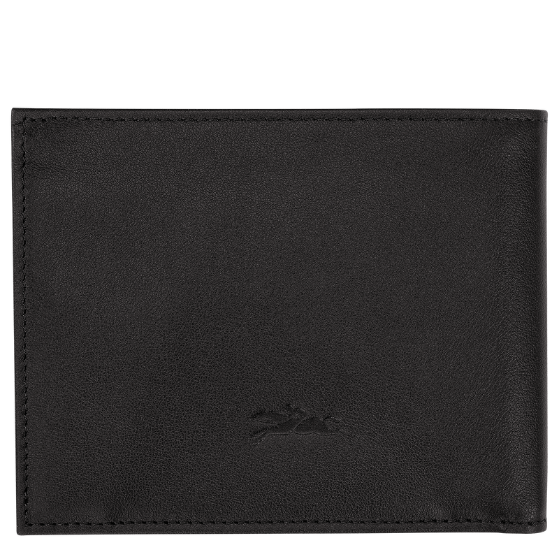 Longchamp sur Seine Wallet , Black - Leather  - View 2 of  3