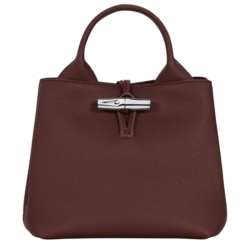Le Roseau S Handbag , Burgundy - Leather  - View 1 of  7
