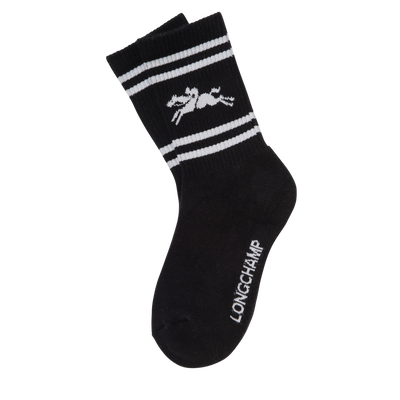 Socks , Black - Knit