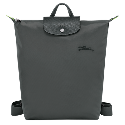 Le Pliage Green M Backpack , Graphite - Recycled canvas