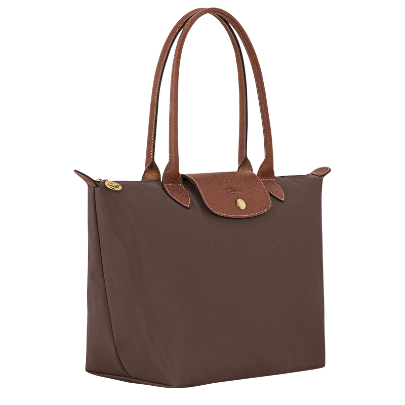Le Pliage Original M Tote bag , Mocha - Recycled canvas  - View 2 of  6