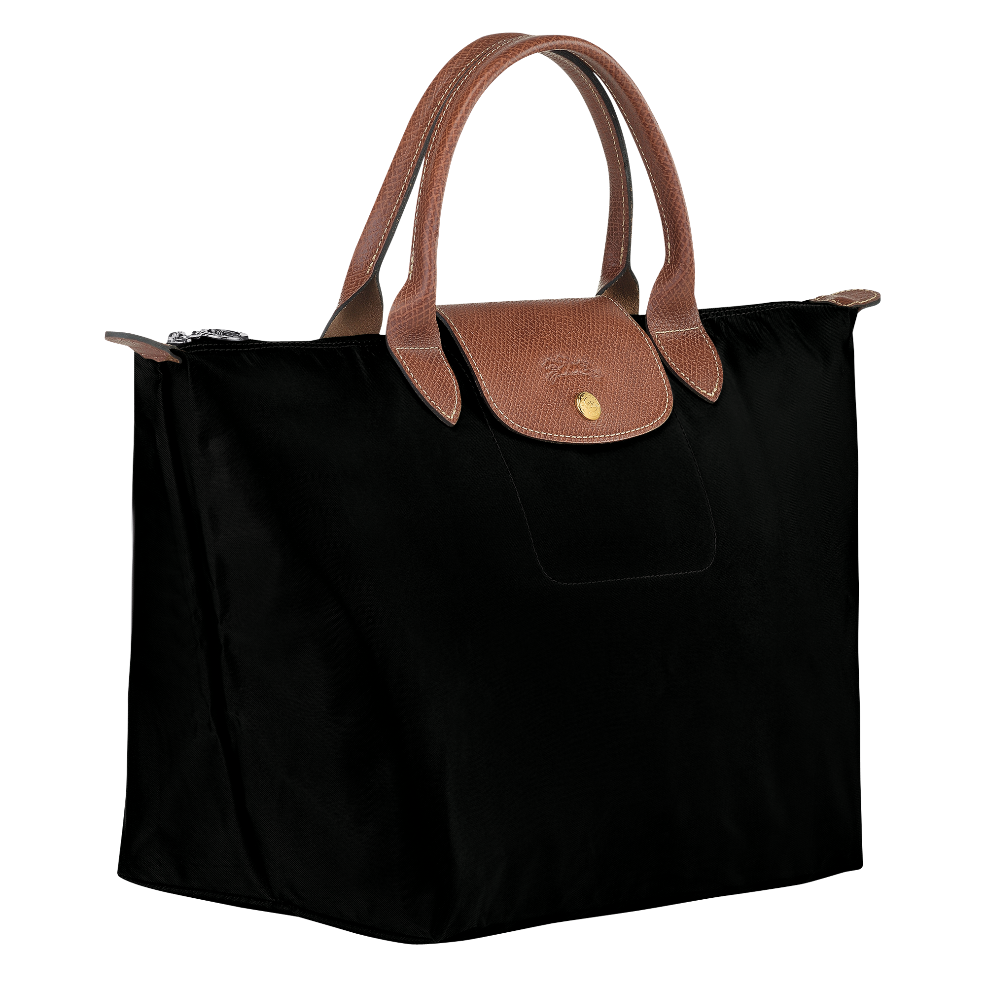 Le Pliage Original Handbag M, Black