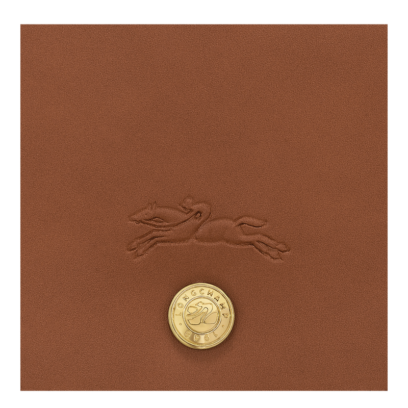 Épure S Crossbody bag , Cognac - Leather  - View 6 of  6