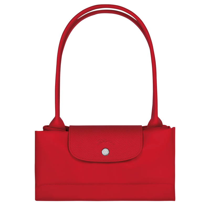 Le Pliage Green L Tote bag , Tomato - Recycled canvas  - View 7 of  7