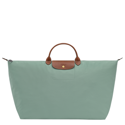 Le Pliage Original XL Travel bag , Celadon - Recycled canvas