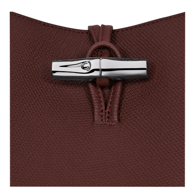 Le Roseau Hobo bag M, Burgundy