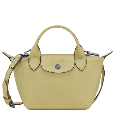 Le Pliage Xtra XS Handbag , Pistachio - Leather
