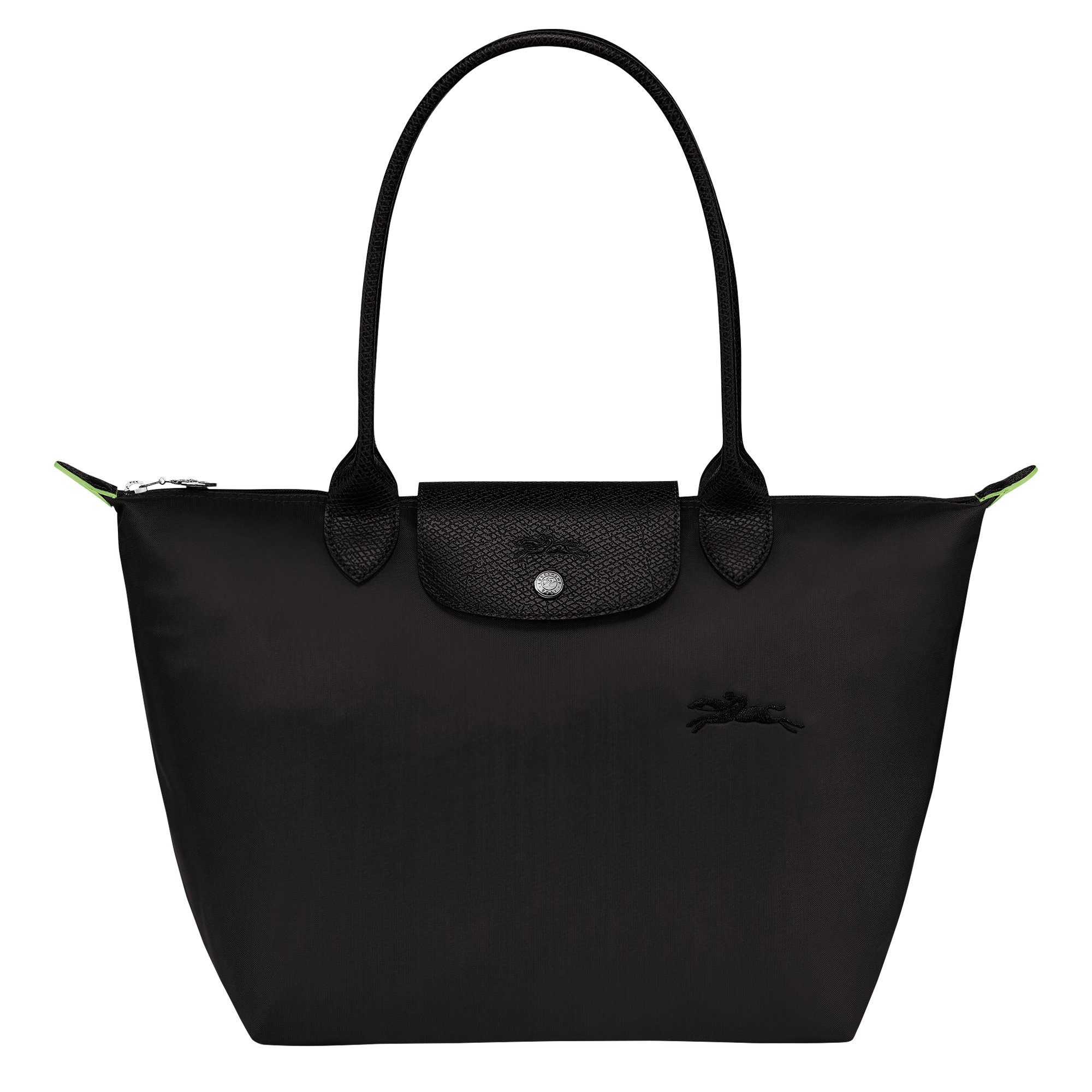 Le Pliage Green Tote bag M, Black