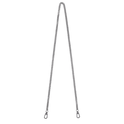 Longchamp cha&icirc;ne Shoulder strap , Black Metal - Metal