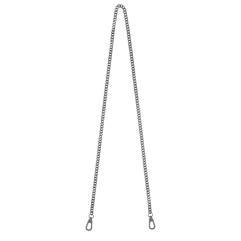 Longchamp cha&icirc;ne Shoulder strap , Black Metal - Metal  - View 1 of  1