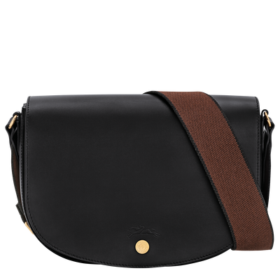 &Eacute;pure M Crossbody bag , Black - Leather