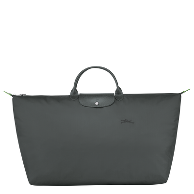 Le Pliage Green XL Travel bag , Graphite - Recycled canvas