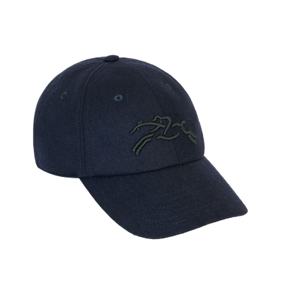 Cap , Navy - Knit