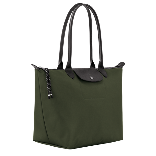 Le Pliage Energy L Tote bag , Khaki - Recycled canvas - View 3 of  6