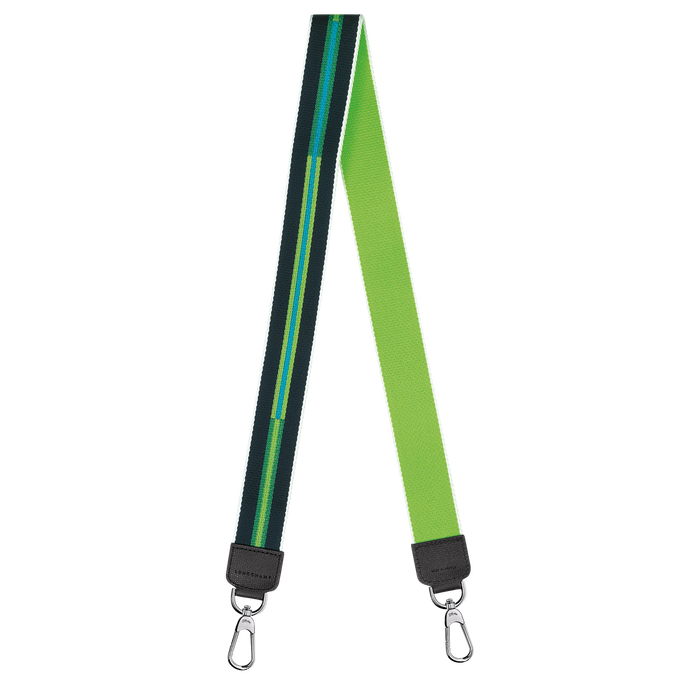 Shoulder strap Longchamp Rayures Green Light (34189H64355) Longchamp MY