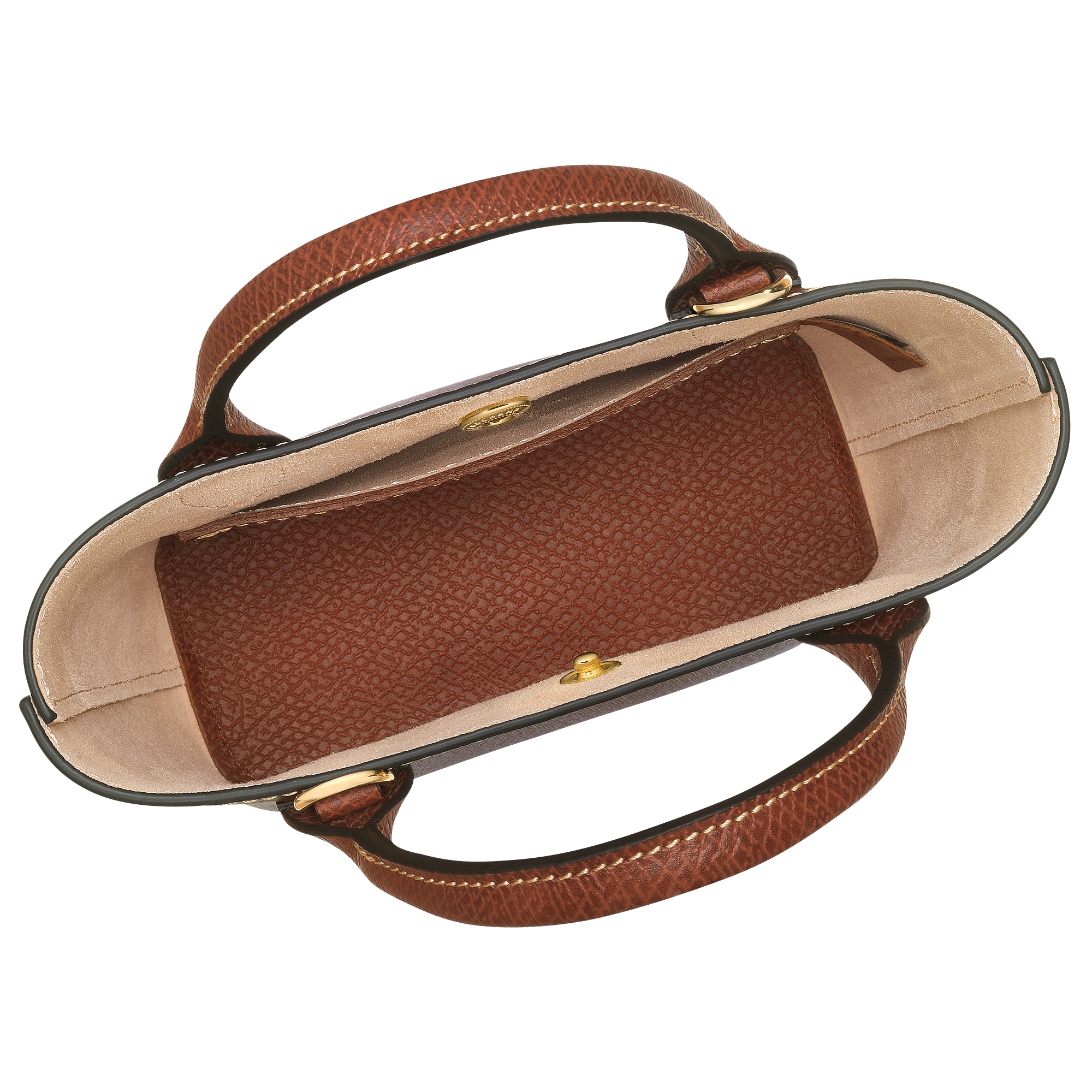 Tote bag XS, Brown - View 5 of
6 - zoom in Épure Tote bag XS, Brown
