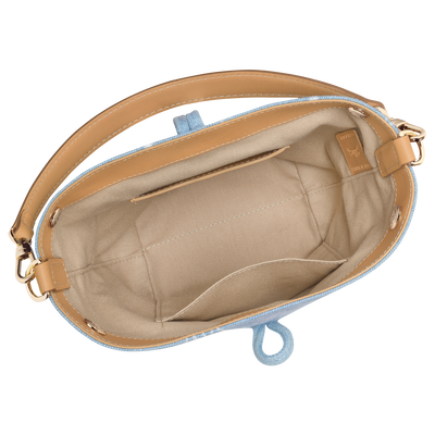 Le Roseau Bucket bag XS, Sky Blue