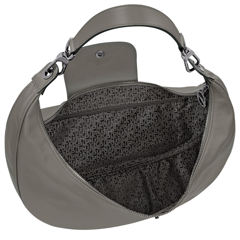 Le Pliage Xtra L Shoulder bag , Turtledove - Leather  - View 4 of  5