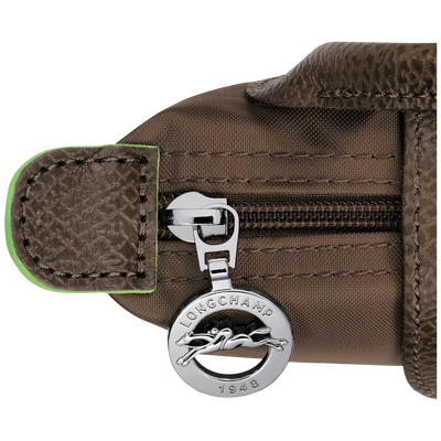 Le Pliage Green Pouch with handle, Terra