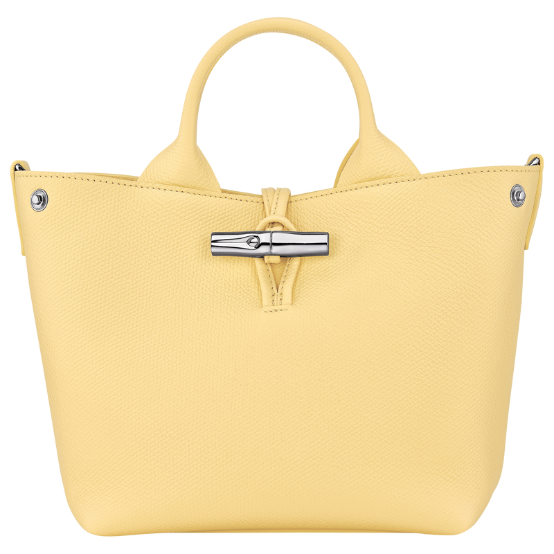 Le Roseau S Handbag , Yellow Chick - Leather  - View 4 of  6