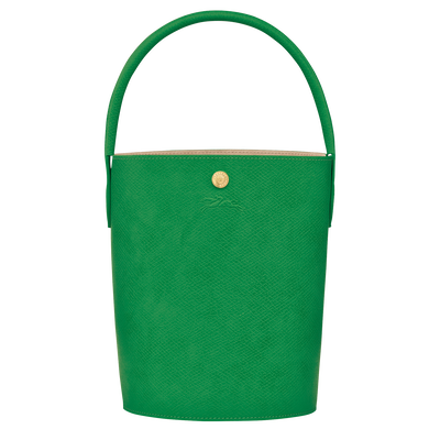 Épure S Bucket bag , Green - Leather