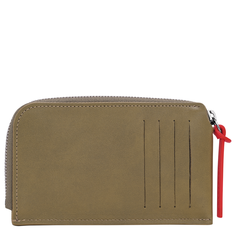 Longchamp Pocket Card holder , Olive - Leather  - View 2 of  2