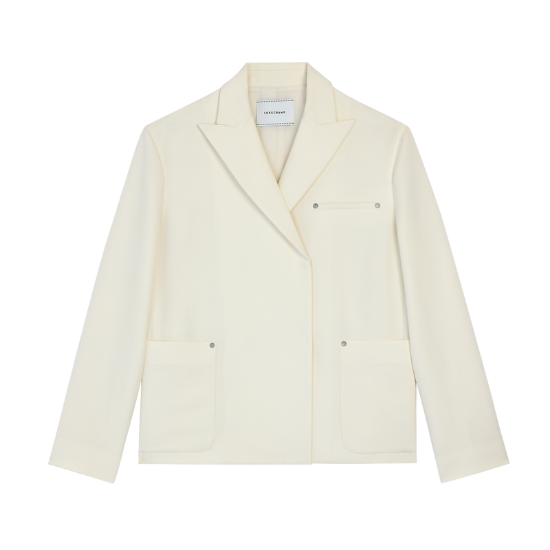 Jacket , Ivory - Crepe  - View 1 of  3