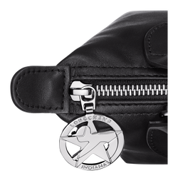Longchamp x Robert Indiana Handbag XS, Black