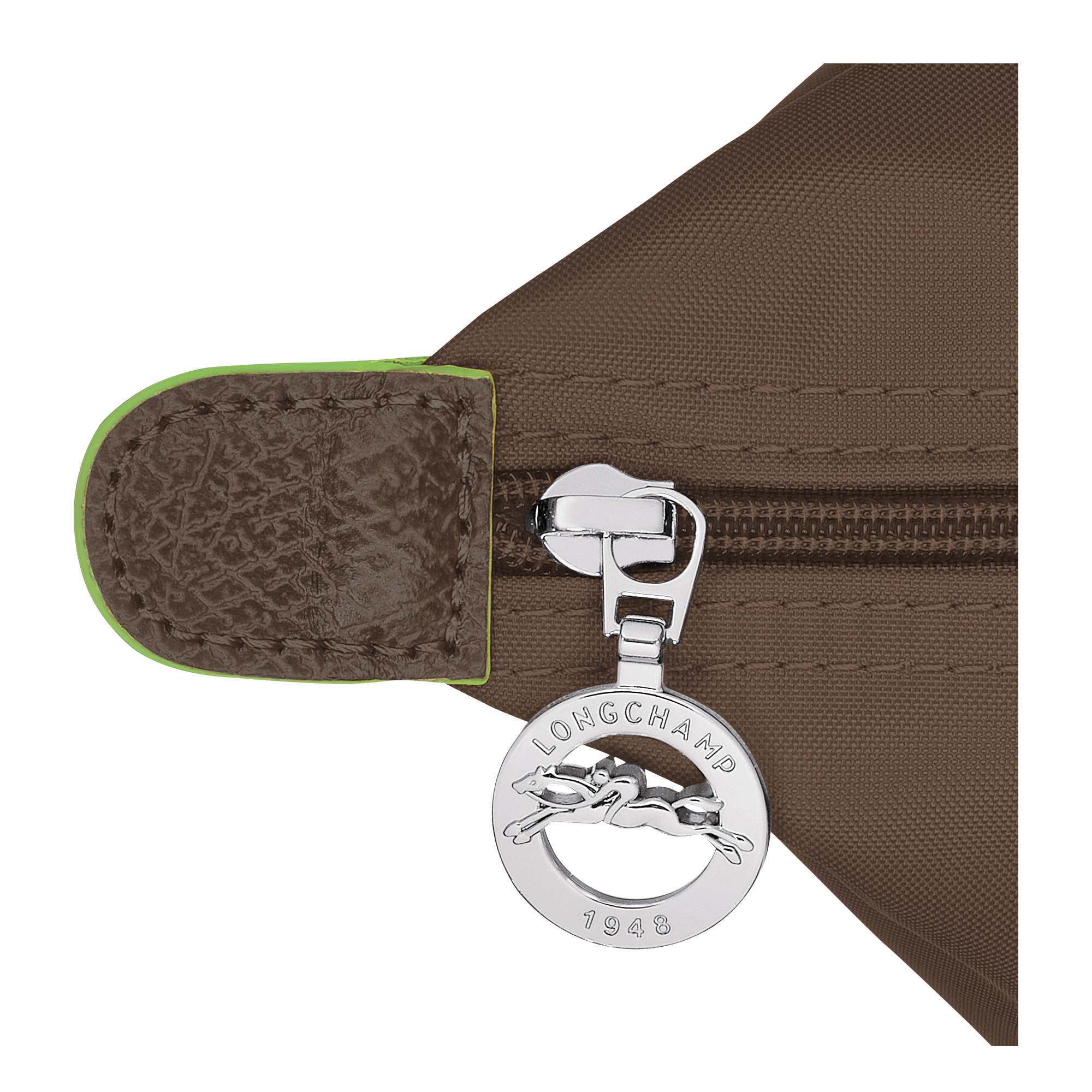 Handbag M, Terra - View 5 of
6 - zoom in Le Pliage Green Handbag M, Terra