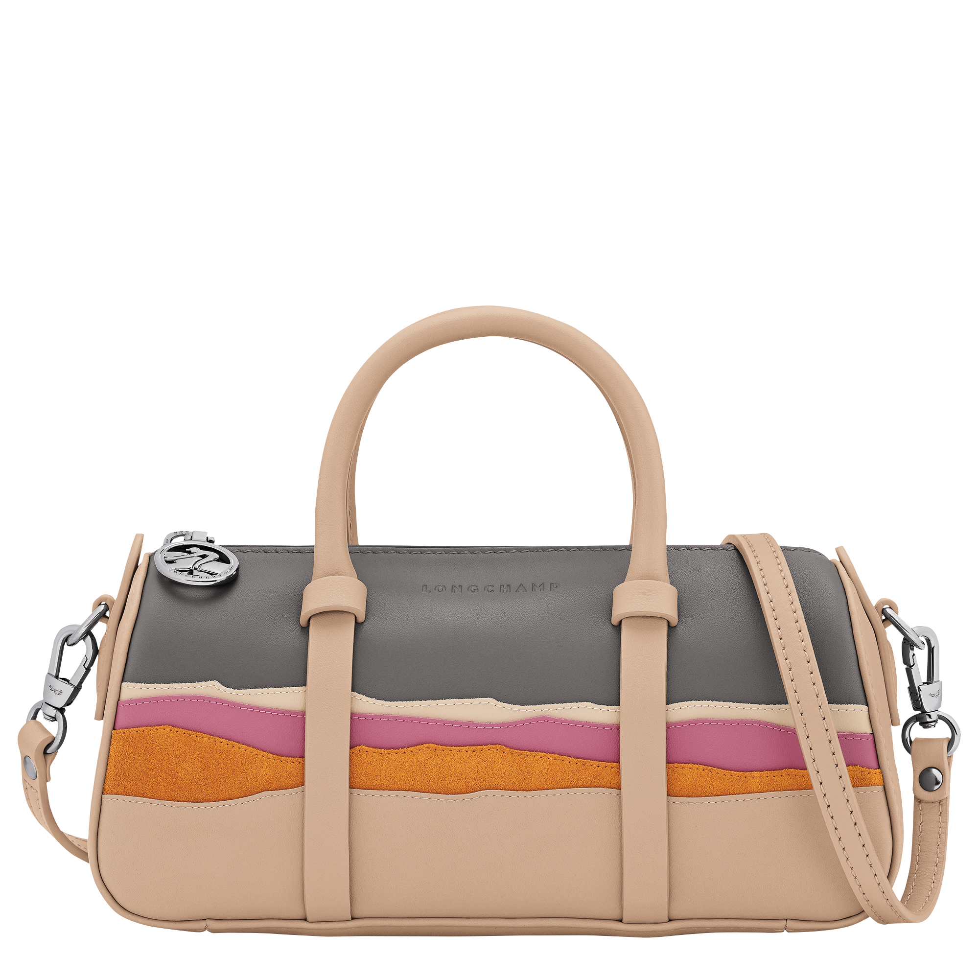 Caroline H&eacute;lain x Longchamp Handbag S, Beige