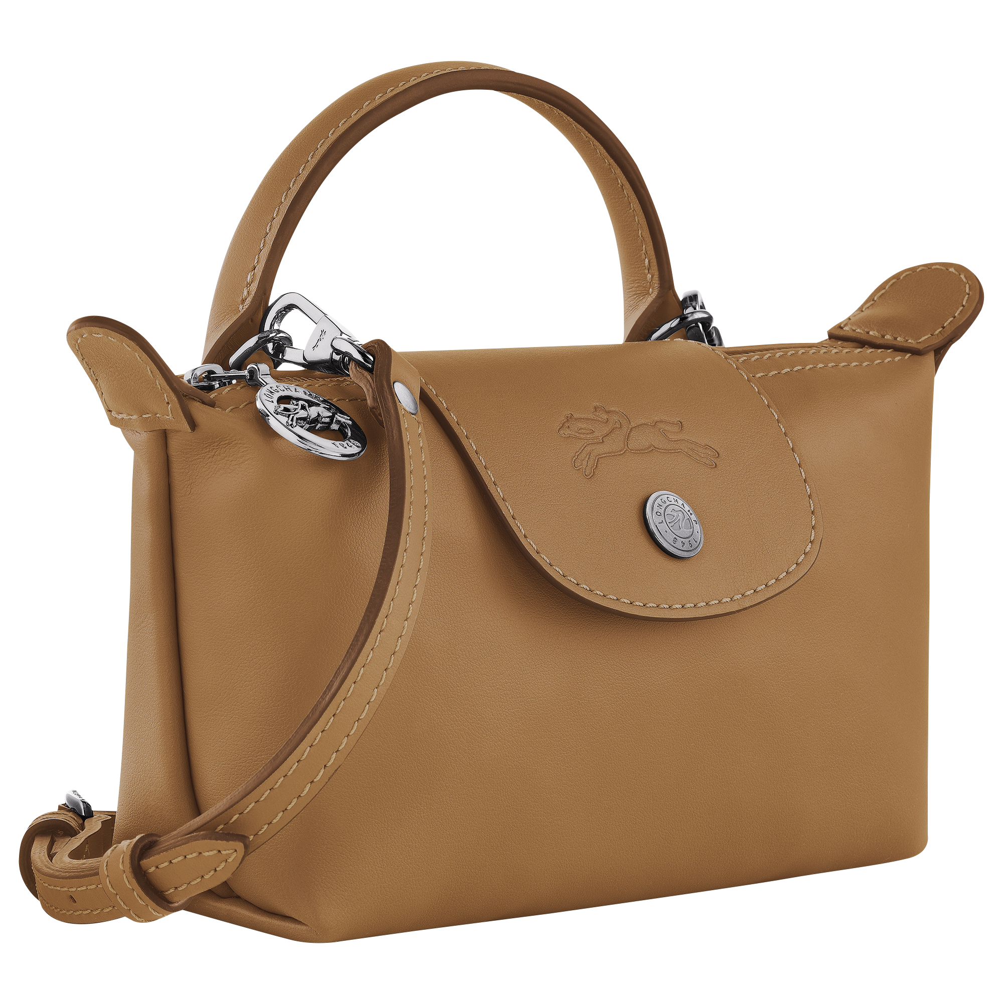 Pouch XS, Tobacco - View 2 of
5 - zoom in Le Pliage Xtra Pouch XS, Tobacco