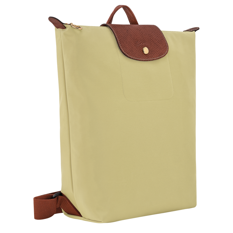 Le Pliage Original M Backpack , Pistachio - Recycled canvas  - View 2 of  6