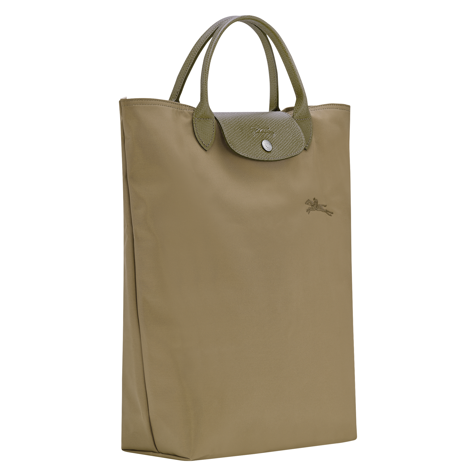 Tote bag M, Artichoke - View 3 of 
        7 - zoom in Le Pliage Green Tote bag M, Artichoke