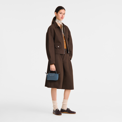 Le Pliage One Pouch , Anthracite - Canvas