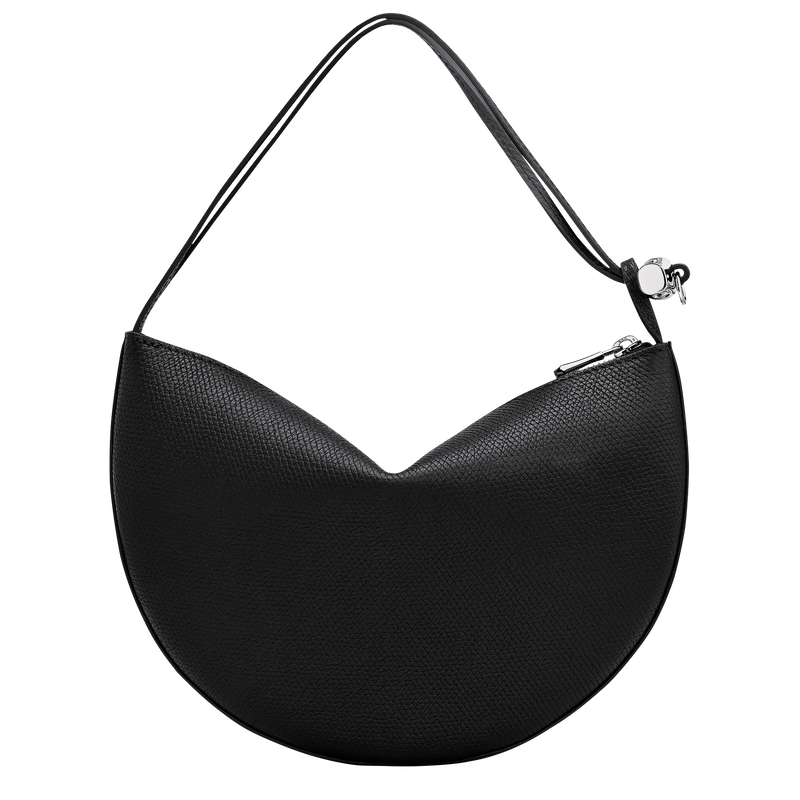Le Roseau S Clutch , Black - Leather  - View 4 of  6