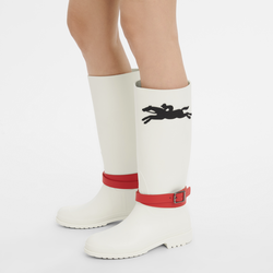 Cheval Longchamp Shoes straps , Red - Leather