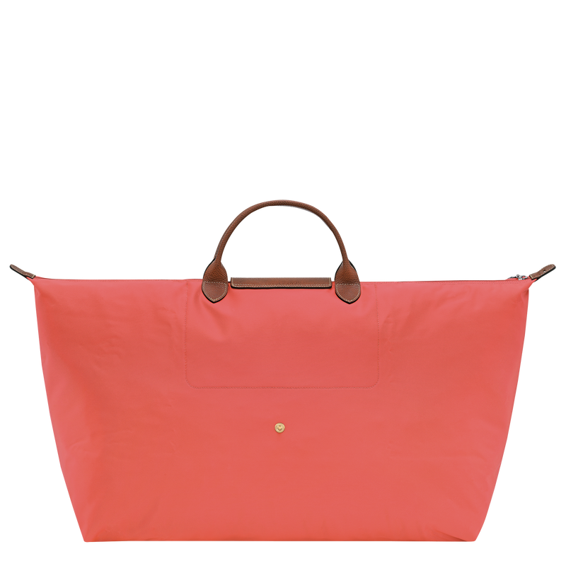 Le Pliage Original XL Travel bag , Strawberry - Recycled canvas  - View 3 of  6